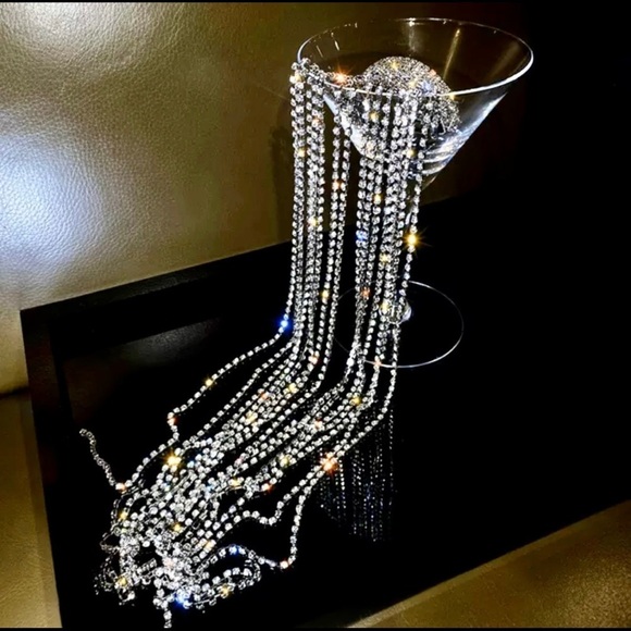 Super Elegant Rhinestone Hairpin to Enhance your Casual or Night Our Hair look